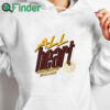 white hoodie All Heart Brisbane Broncos Shirt