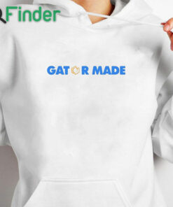 white hoodie Gator Made Clifford Taylor Shirt