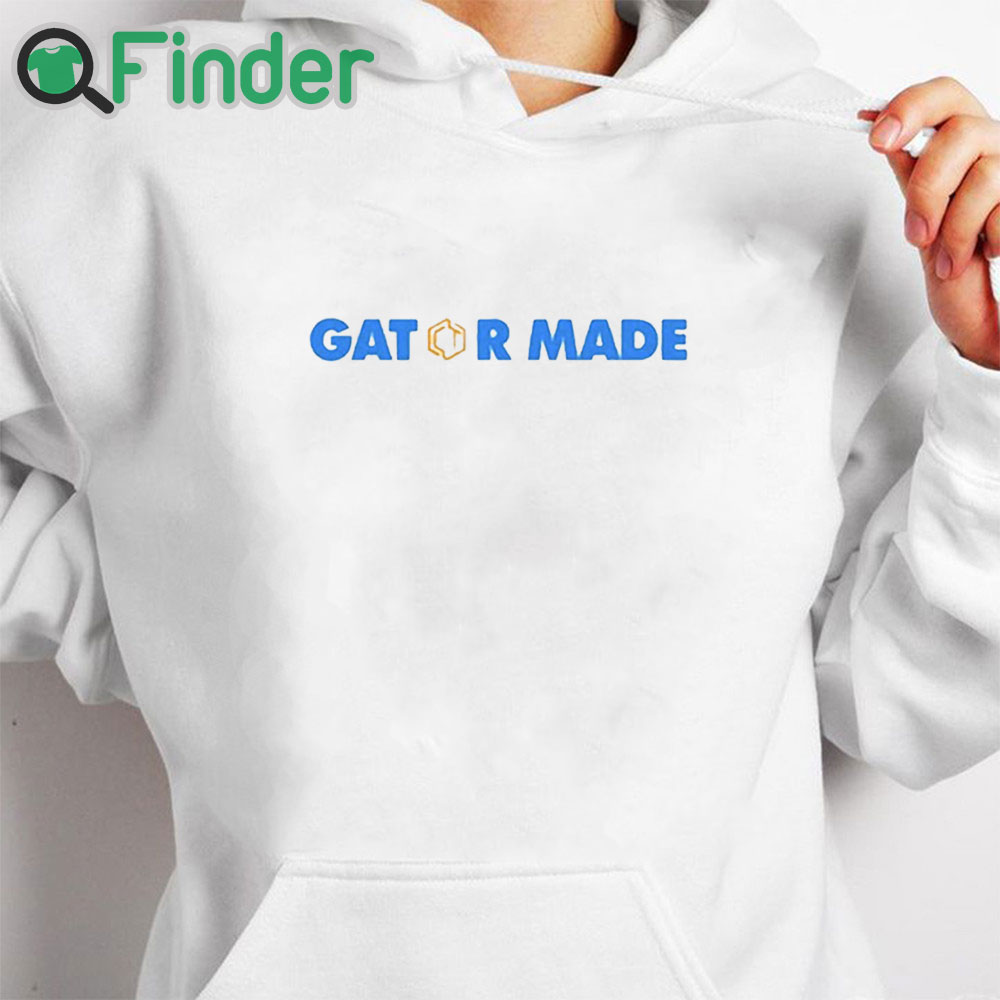 white hoodie Gator Made Clifford Taylor Shirt white hoodie Gator Made Clifford Taylor Shirt