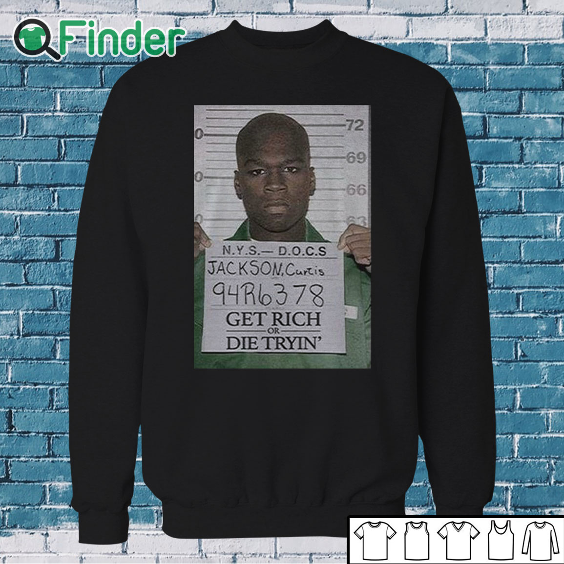 Sweatshirt Dababy Mug Shot Get Rich Or Die Tryin Shirt Sweatshirt Dababy Mug Shot Get Rich Or Die Tryin Shirt