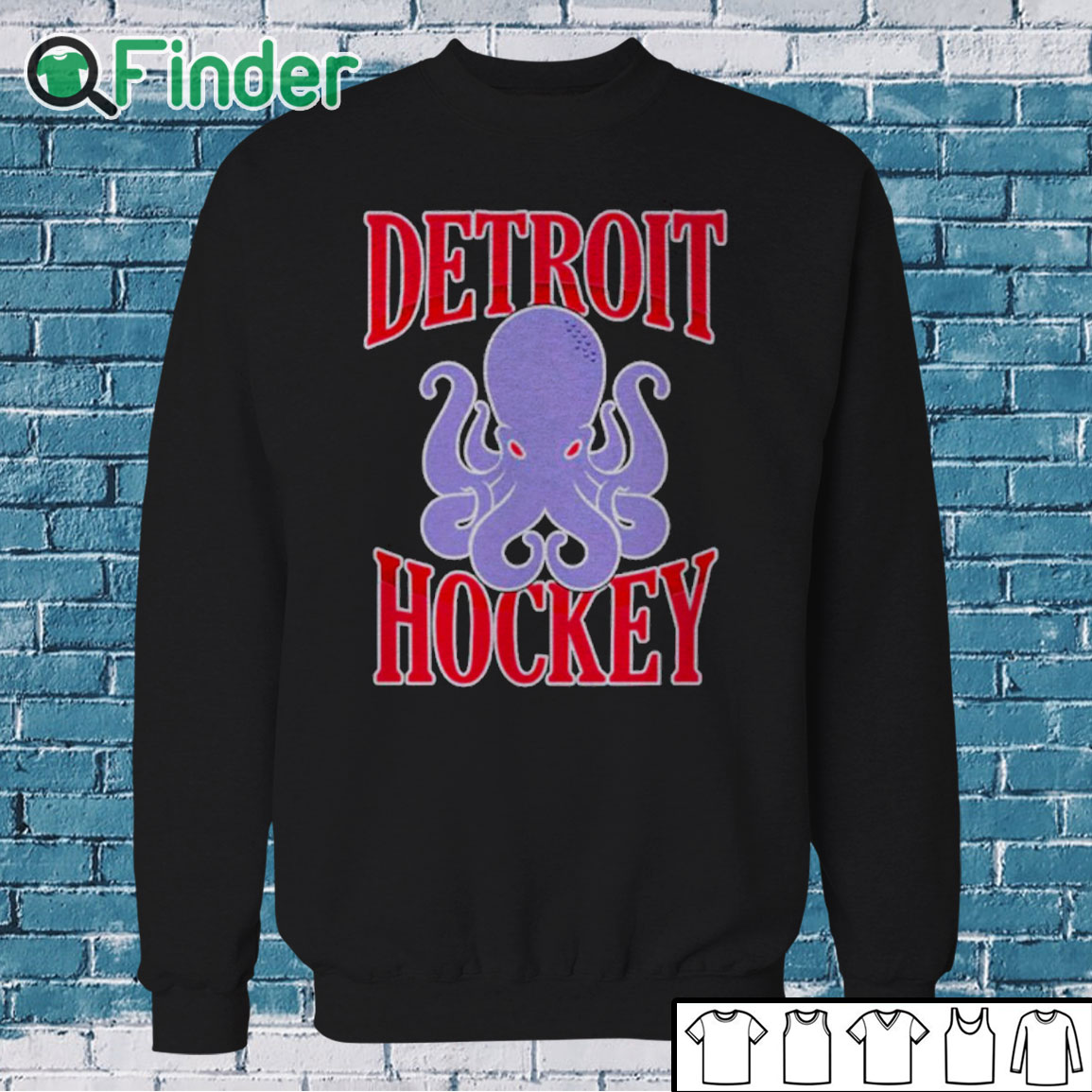 Sweatshirt Detroit Hockey Octopus T Shirt Sweatshirt Detroit Hockey Octopus T Shirt
