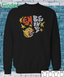 Sweatshirt Embeihold Tiger Shirt