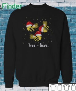 Sweatshirt Funny Santa Bee Ugly Christmas Sweater Bee lieve