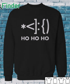 Sweatshirt Women's Lost Gods Emoticon Santa T Shirt