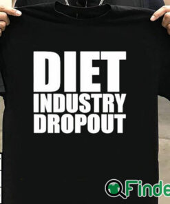 T shirt black Diet Industry Dropout Shirt