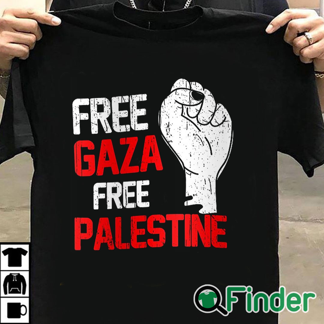 T shirt black Free Gaza Free Palestine shirt T shirt black Free Gaza Free Palestine shirt