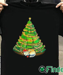 T shirt black Tobias Fonseca My Favorite Xmas Tree Women's Christmas Jumper