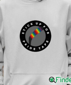 Unisex Hoodie Stick Up For Pride Tape Shirt