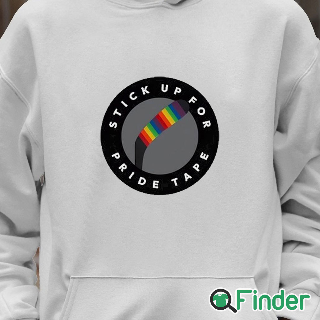 Unisex Hoodie Stick Up For Pride Tape Shirt Unisex Hoodie Stick Up For Pride Tape Shirt