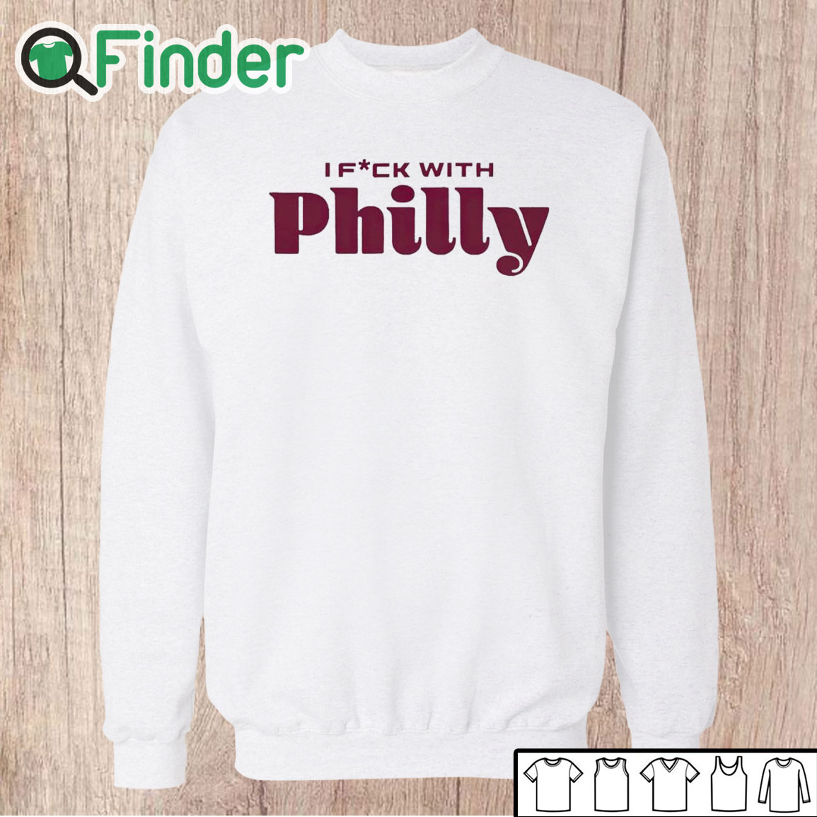 Unisex Sweatshirt I Fuck With Philly Shirt Unisex Sweatshirt I Fuck With Philly Shirt