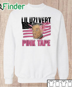 Unisex Sweatshirt Lil Uzi Vert Pink Tape Black Portrait Shirt