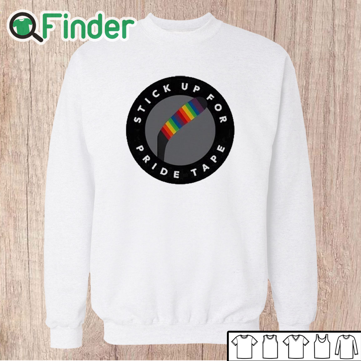 Unisex Sweatshirt Stick Up For Pride Tape Shirt Unisex Sweatshirt Stick Up For Pride Tape Shirt