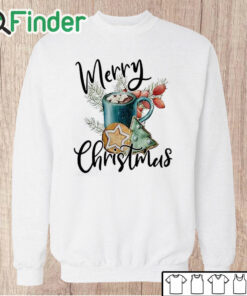 Unisex Sweatshirt Watercolor Love Sweet 90s Sweatshirts Women Holiday Merry Christmas