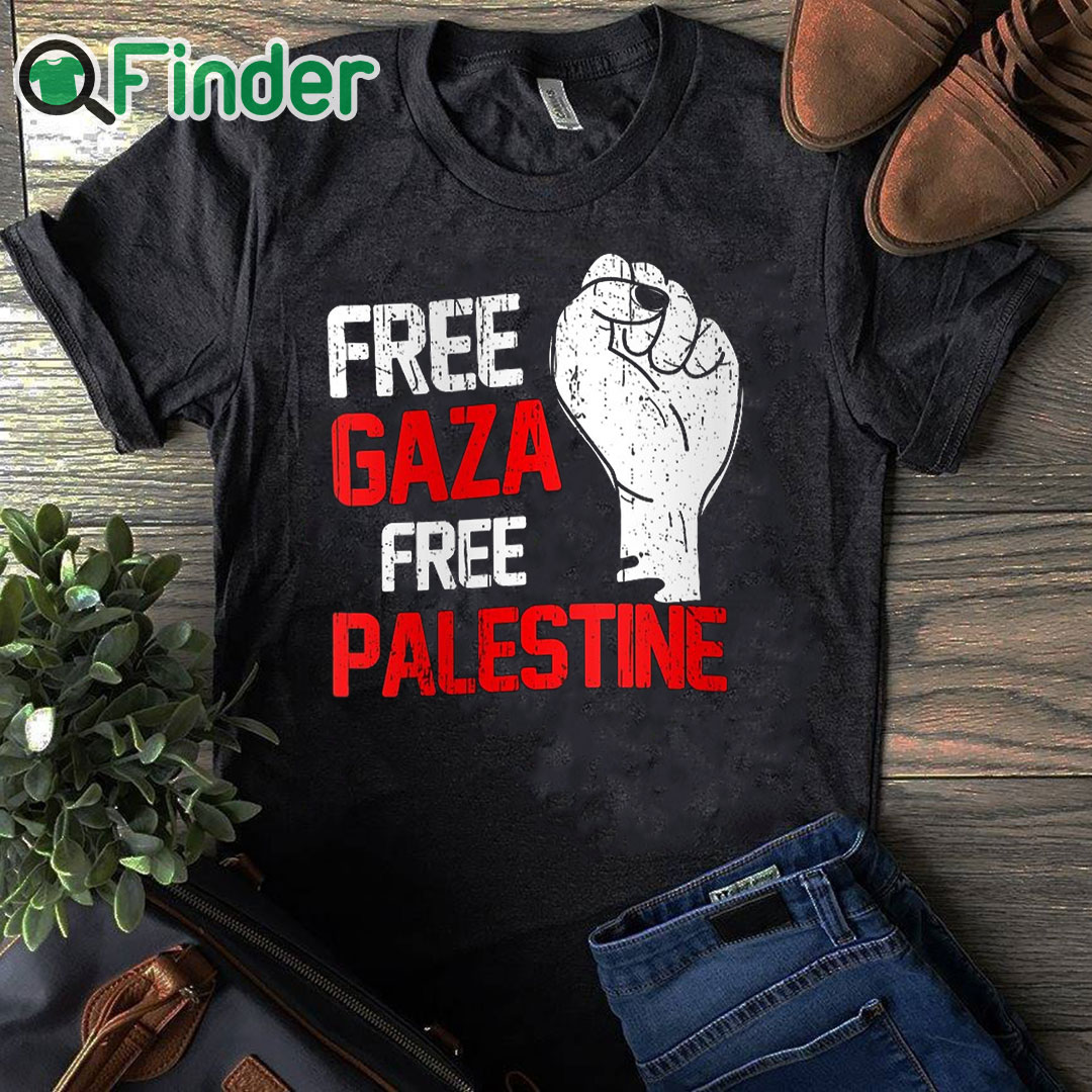 black T shirt Free Gaza Free Palestine shirt black T shirt Free Gaza Free Palestine shirt