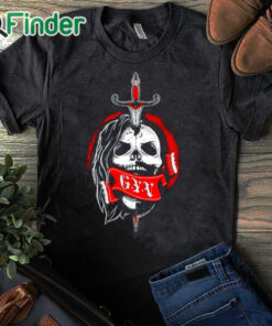 black T shirt James Drake Gyv Skull 2023 Shirt