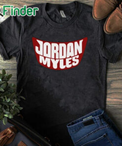 black T shirt Jordan Myles Shirt