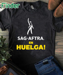 black T shirt Sag Aftra En Huelga Shirt