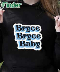 black hoodie Atta Boy Bryce Bryce Baby Shirt