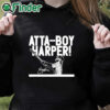 black hoodie Atta Boy Bryce Harper Unisex Shirt