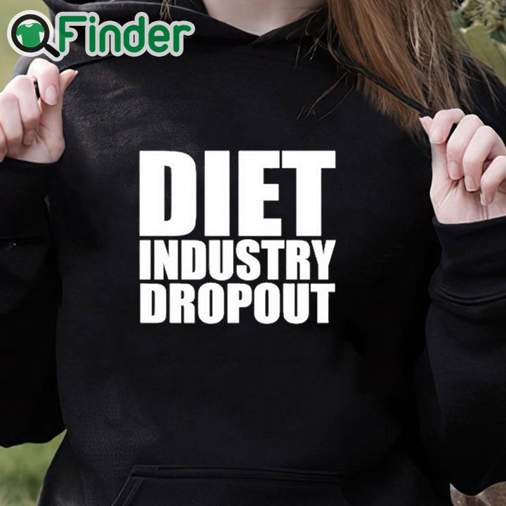 black hoodie Diet Industry Dropout Shirt black hoodie Diet Industry Dropout Shirt