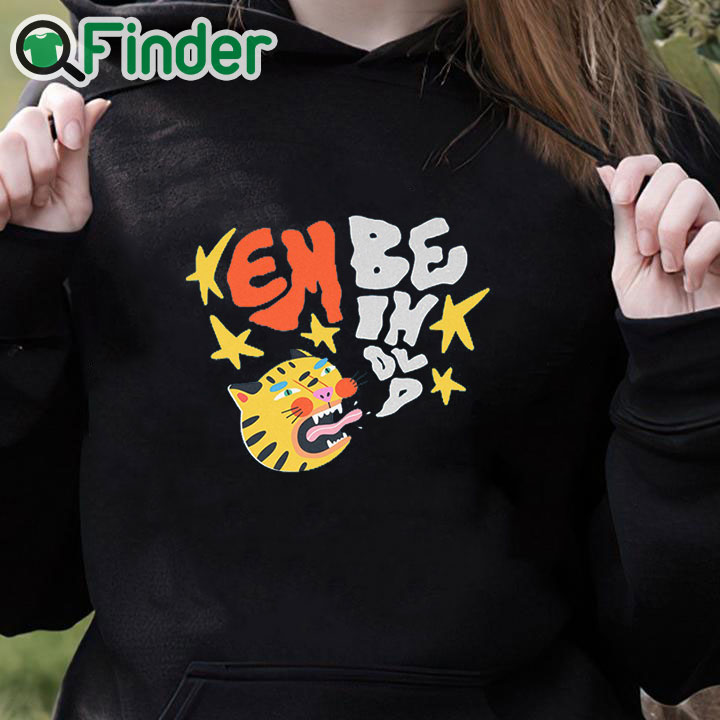 black hoodie Embeihold Tiger Shirt black hoodie Embeihold Tiger Shirt
