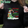 black hoodie Maybe christmas doesn't come store maybe christmas means a little bit more shirt