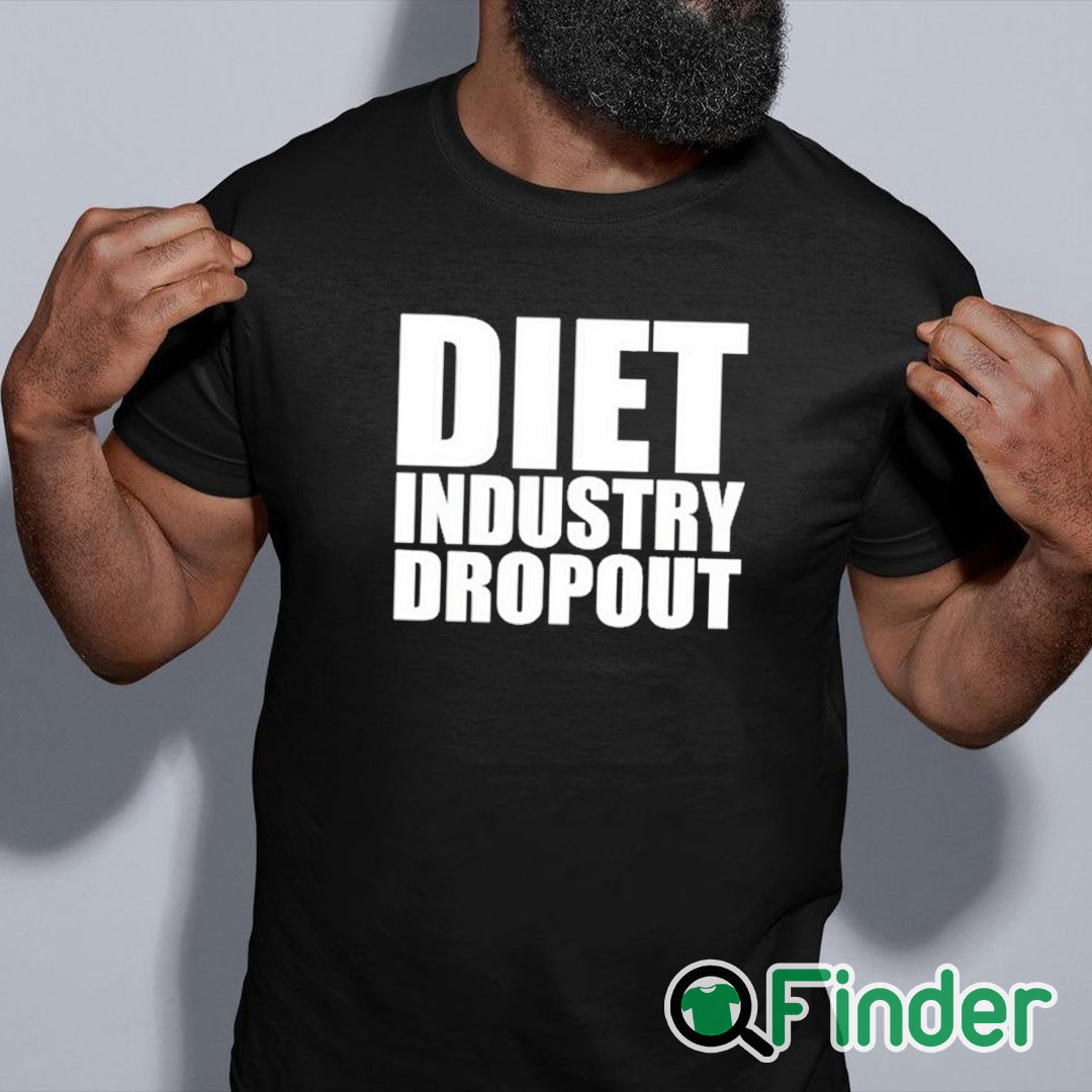 black shirt Diet Industry Dropout Shirt black shirt Diet Industry Dropout Shirt