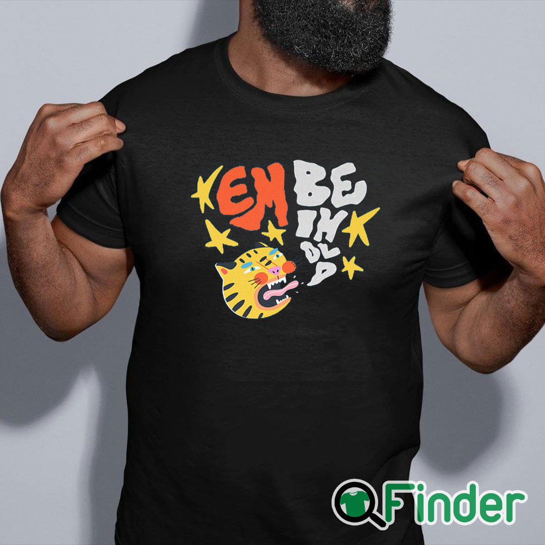 black shirt Embeihold Tiger Shirt black shirt Embeihold Tiger Shirt