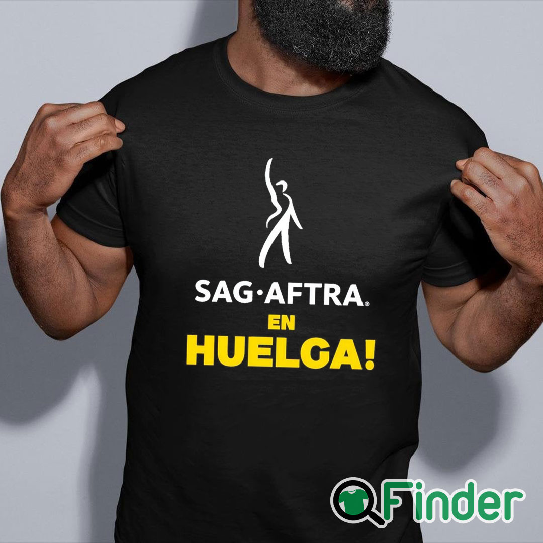 black shirt Sag Aftra En Huelga Shirt black shirt Sag Aftra En Huelga Shirt