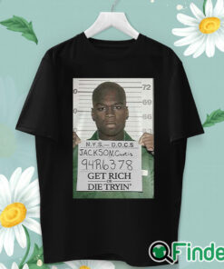 unisex T shirt Dababy Mug Shot Get Rich Or Die Tryin Shirt