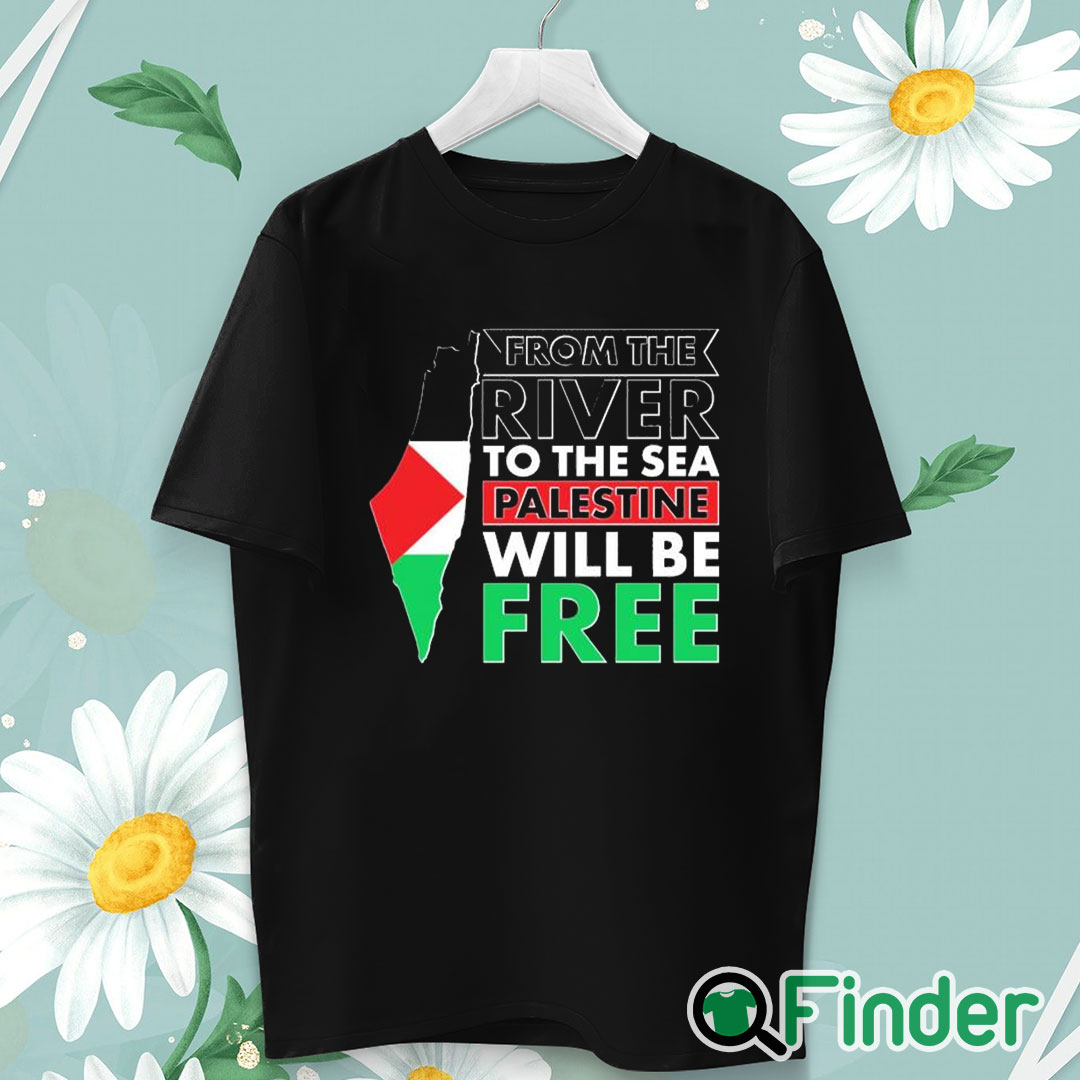 unisex T shirt From The River To The Sea Palestine Will Be Free T Shirt unisex T shirt From The River To The Sea Palestine Will Be Free T Shirt