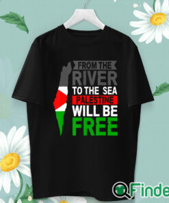 unisex T shirt From The River To The Sea Palestine Will Be Free Unisex Shirt