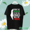 unisex T shirt From the river to the sea 2023 shirt