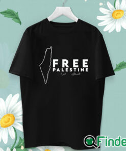 unisex T shirt Palestine Free Palestine Free Gaza Palestine Flag Arabic T Shirt