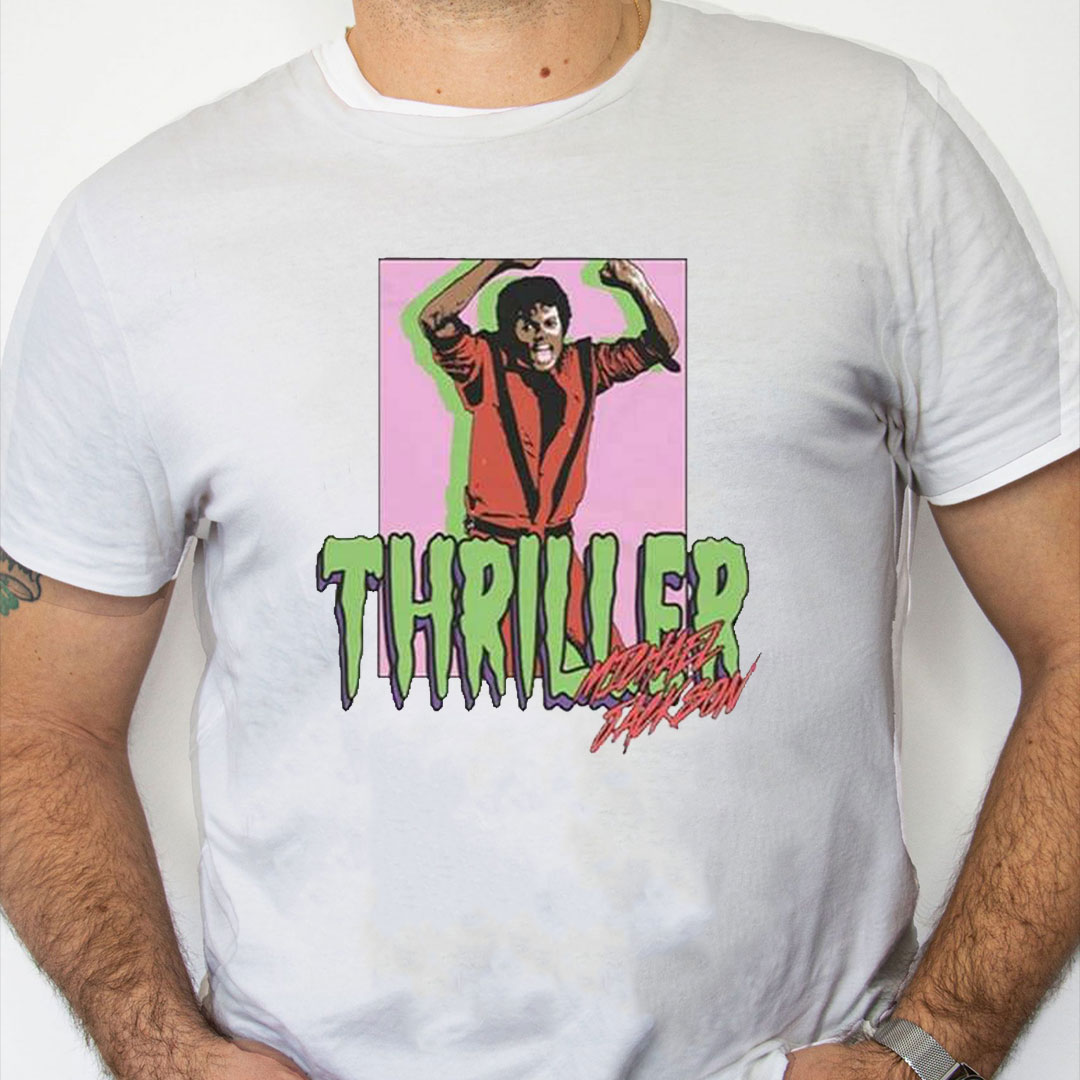 white Shirt Mj Thriller Halloween Special Shirt white Shirt Mj Thriller Halloween Special Shirt