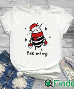 white T shirt Cute Bee Sweatshirts & Hoodies for Christmas