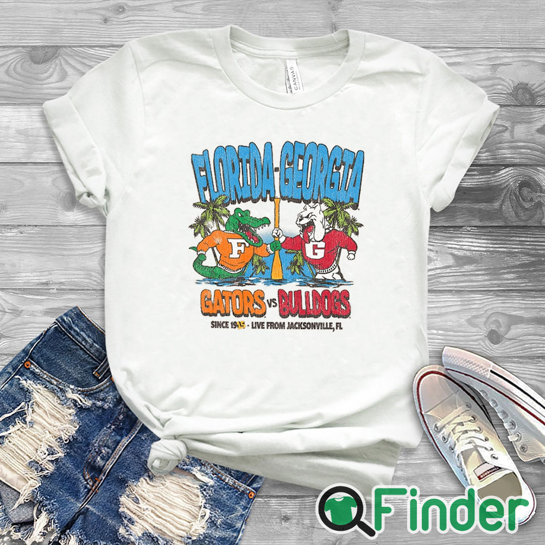white T shirt Florida Gators Vs Georgia Bulldogs '47 Matchup Retro Shirt white T shirt Florida Gators Vs Georgia Bulldogs '47 Matchup Retro Shirt