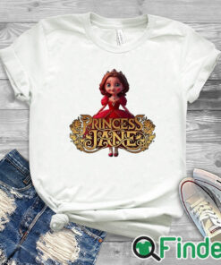 white T shirt Rufus Princess Jane Shirt