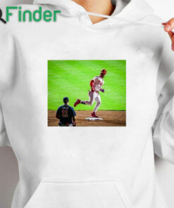 white hoodie Atta Boy Harper T Shirt
