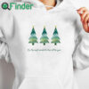 white hoodie Cute Autumn And Winter Sweatshirts For Women Sweatshirt Funny Christmas Tree