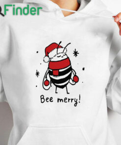 white hoodie Cute Bee Sweatshirts & Hoodies for Christmas