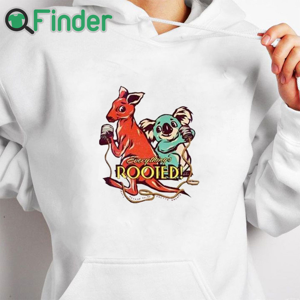 white hoodie Everything’s Rooted Shirt white hoodie Everything’s Rooted Shirt