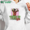 white hoodie Mj Thriller Halloween Special Shirt