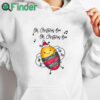 white hoodie Oh Christmas Bee Sweater