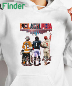 white hoodie Philadelphia Hart And Hurts And Harper Signature Shirt