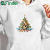 white hoodie Star Christmas Tree Plus Size Sweatshirts Autumn Winter New Warm Women's Sweatshirt