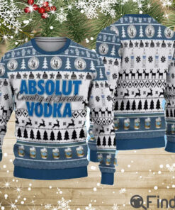 Absolut Vodka Holiday Ugly Christmas Sweater