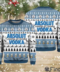 Absolut Vodka Ugly Christmas Sweater