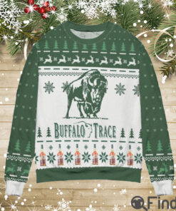 Buffalo Trace Kentucky Straight Bourbon Whiskey Ugly Christmas Sweaters