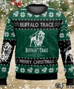 Buffalo Trace Whiskey Ugly Christmas Sweater